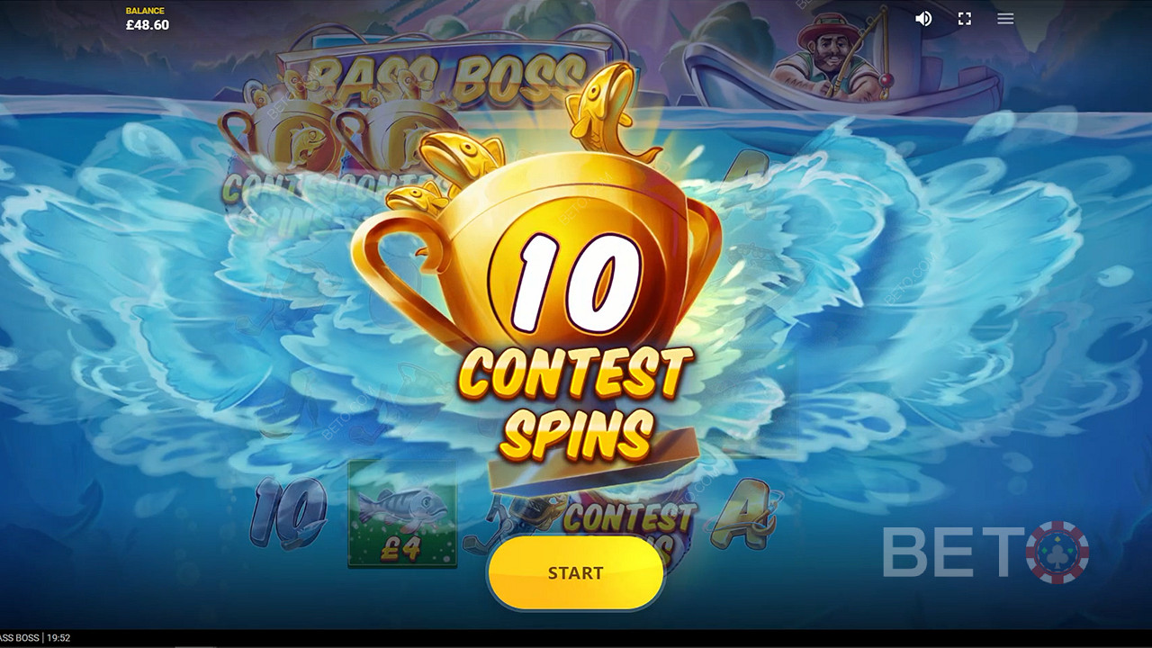 Land 3 Scatters to trigger 10 Contest Spins