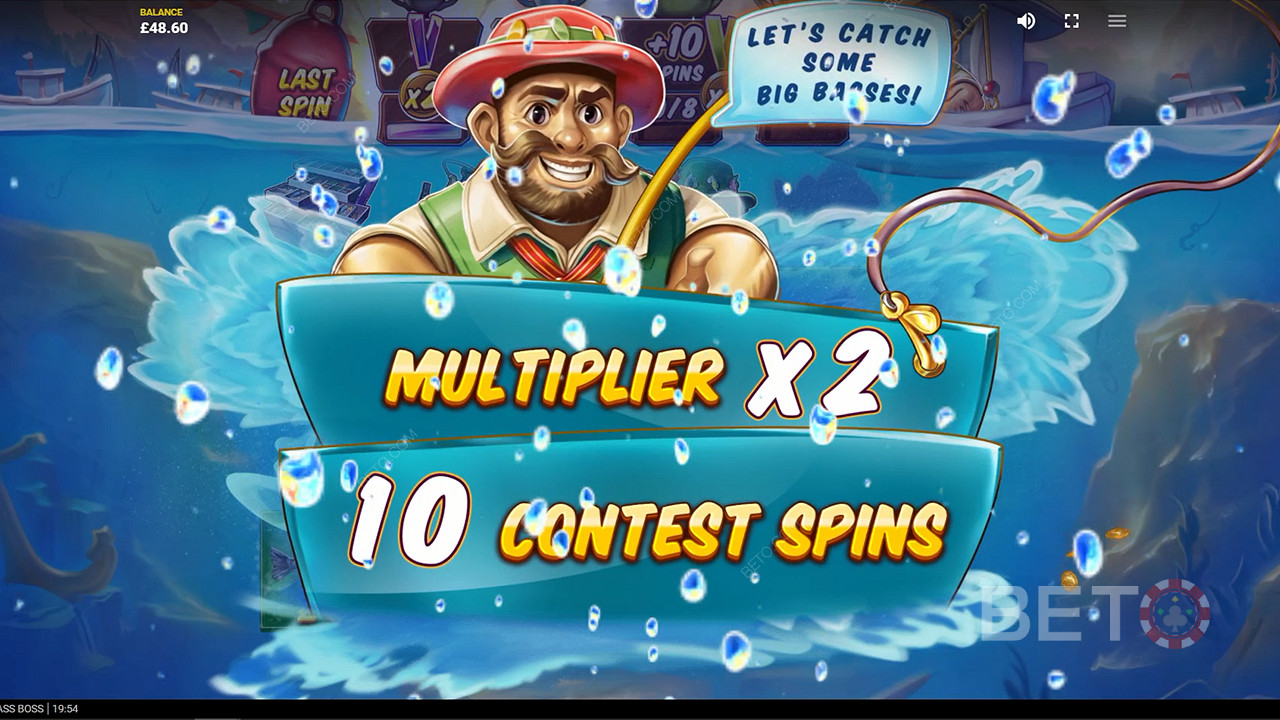 Fill the progress bar to extend Free Spins and increase the Float Multiplier