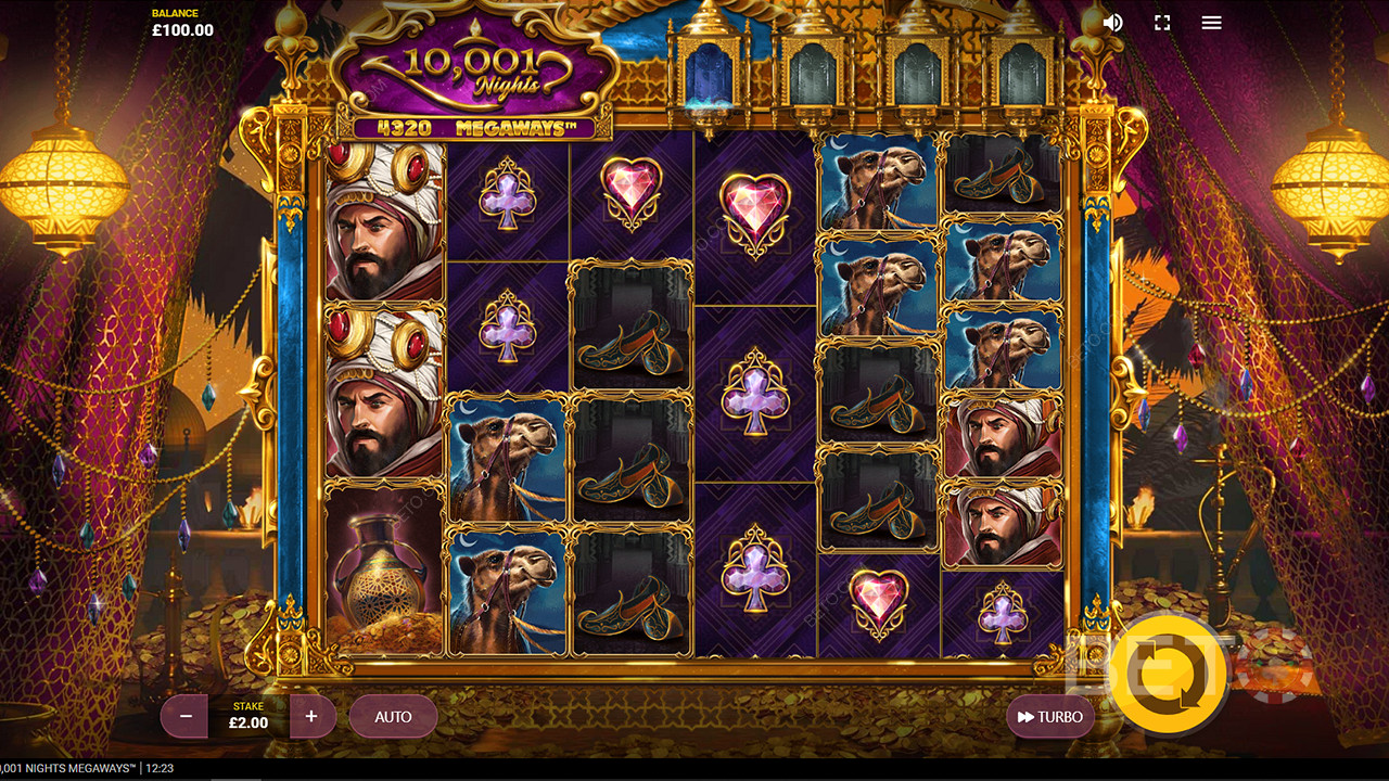 Experience the mystique of old Arabia in this brilliant slot