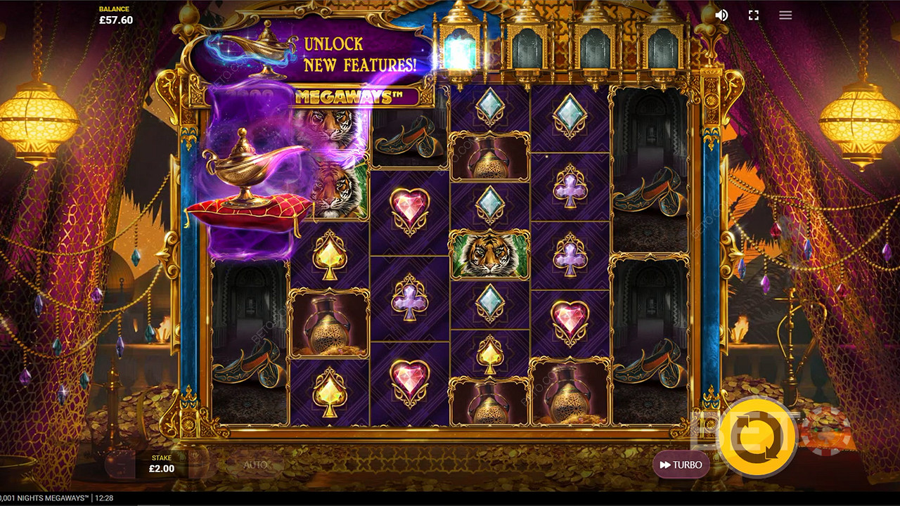 Collect the magic lamps and unlock incredible features