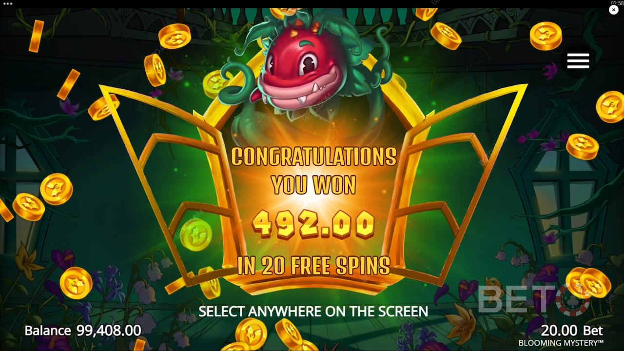 Bonus Features Explained in Blooming Mystery by Ino Games