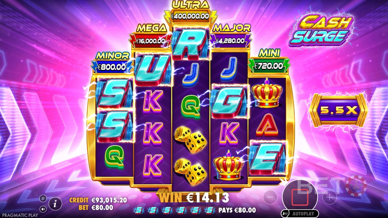 Cash Surge Review by BETO Slots