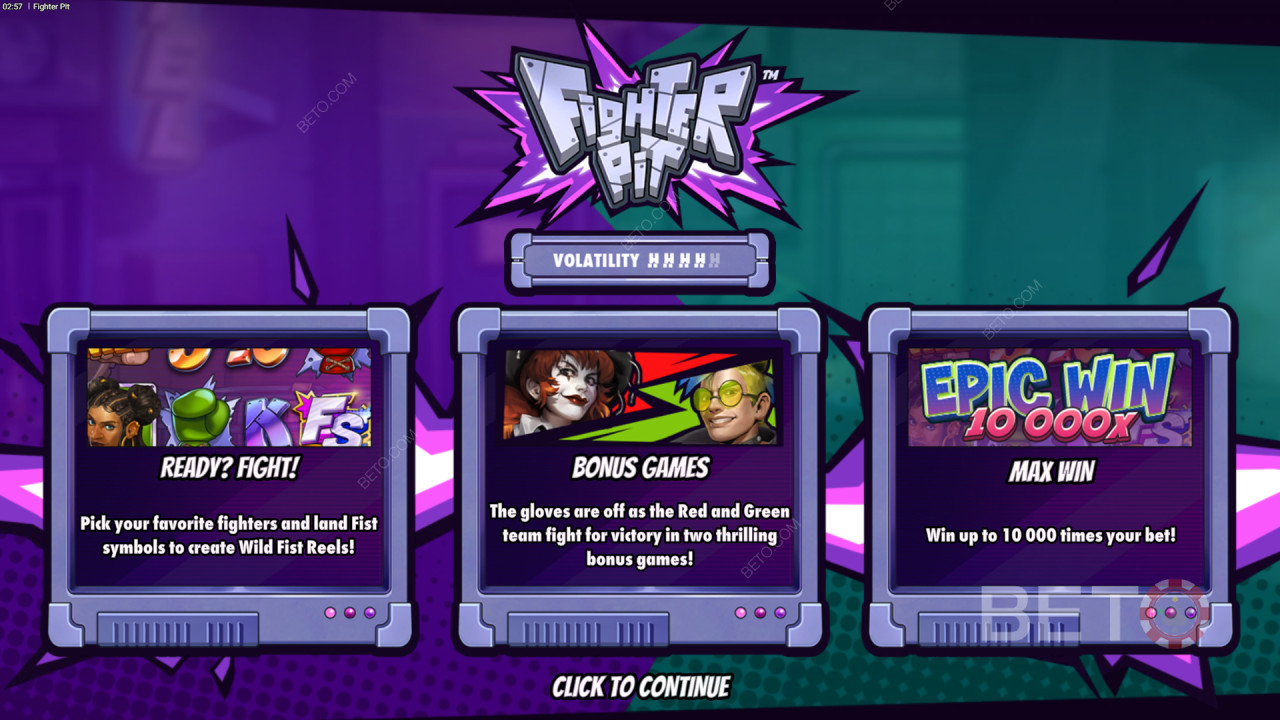 Bonus Features Explained in Fighter Pit by Hacksaw Gaming