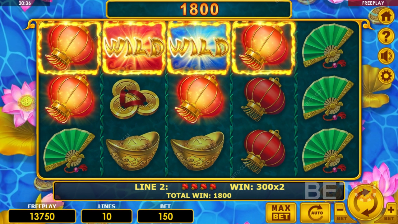 Win 1,000x Your bet in the Golden Fish Slot Online!