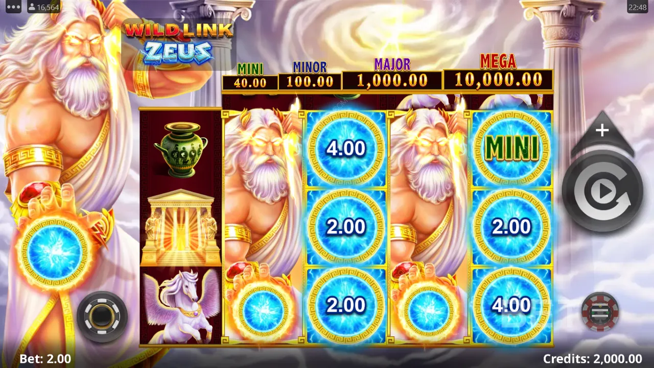 Zeus King of Gods slot