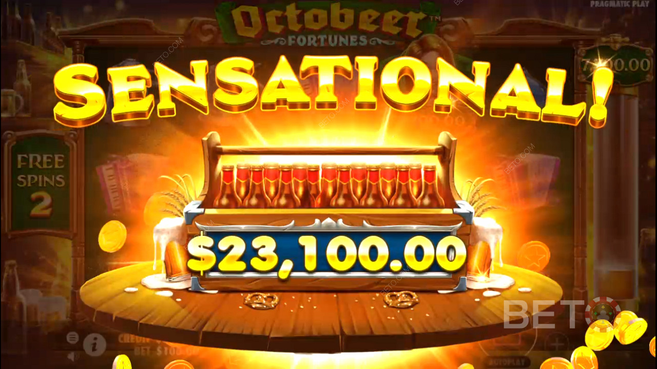 Enjoy massive wins in the Free Spins