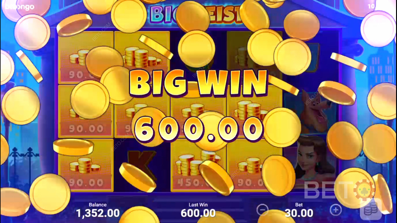 Play Big Heist now and win cash prizes worth up to 3,170x your total bet