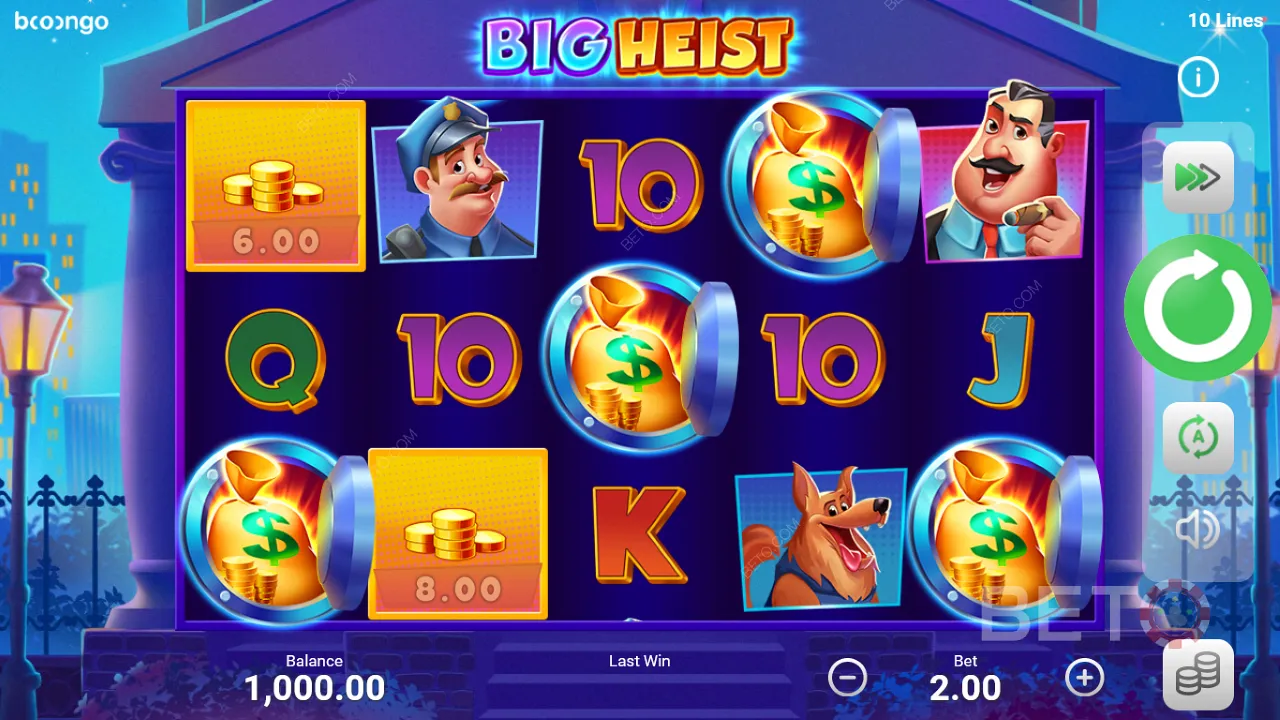 Eugenes Big Bank Heist slot