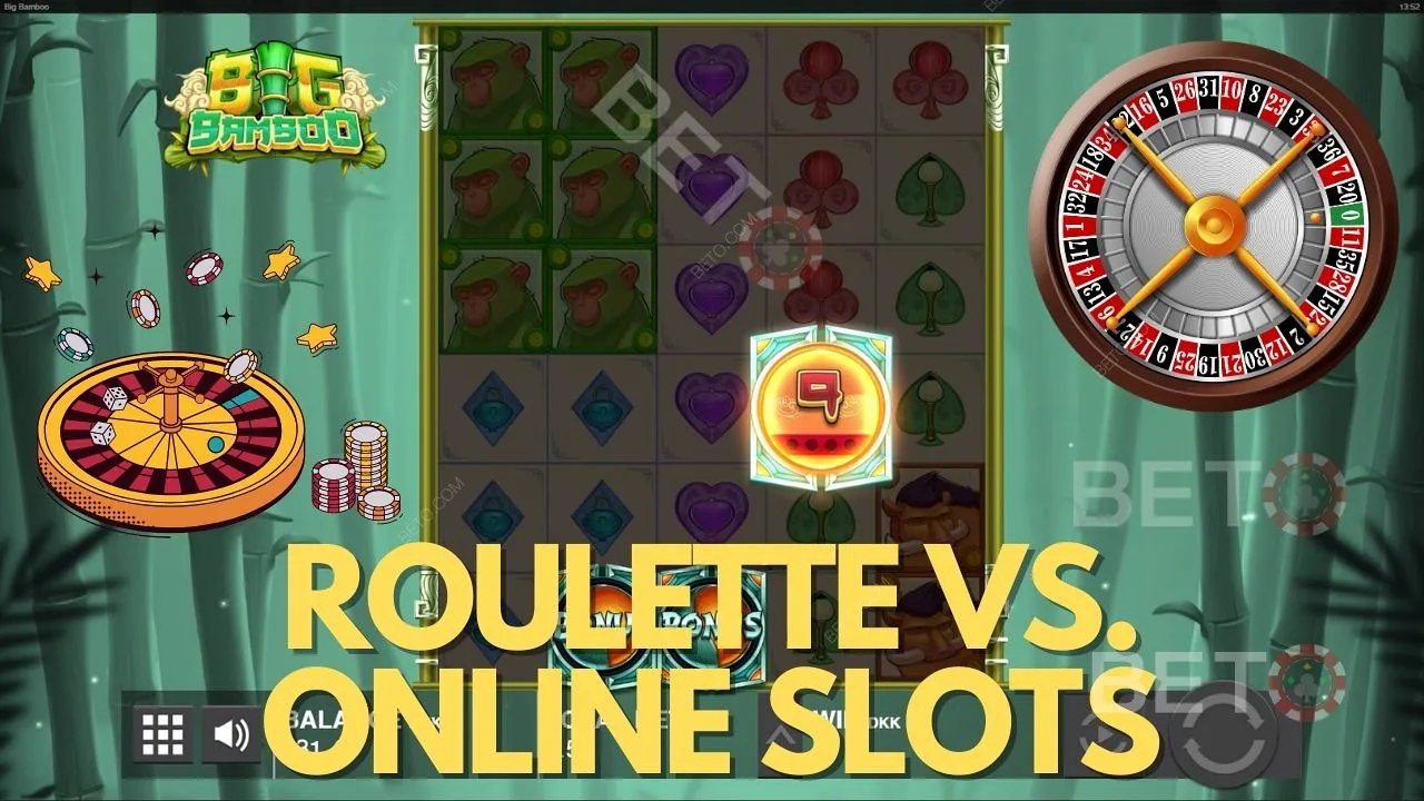 Discover the most exciting casino game genre  - Slots or Roulette.