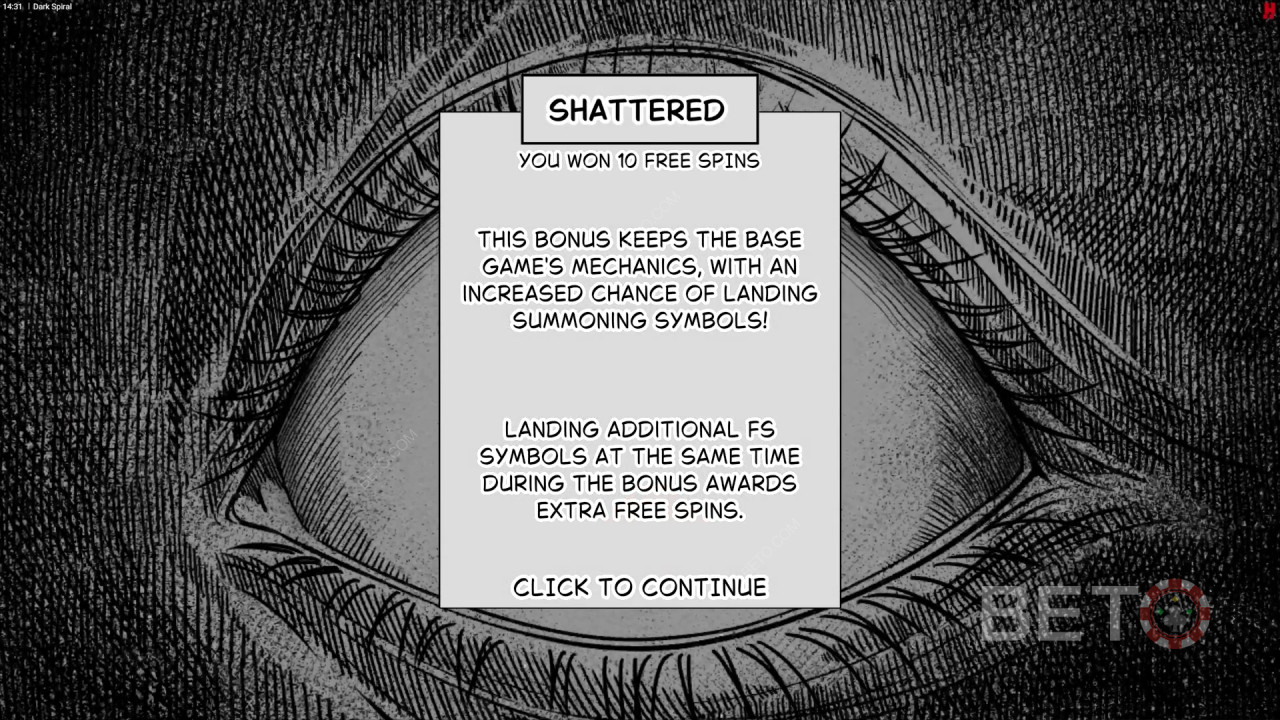 Bonus Features Explained in Dark Spiral by Hacksaw Gaming