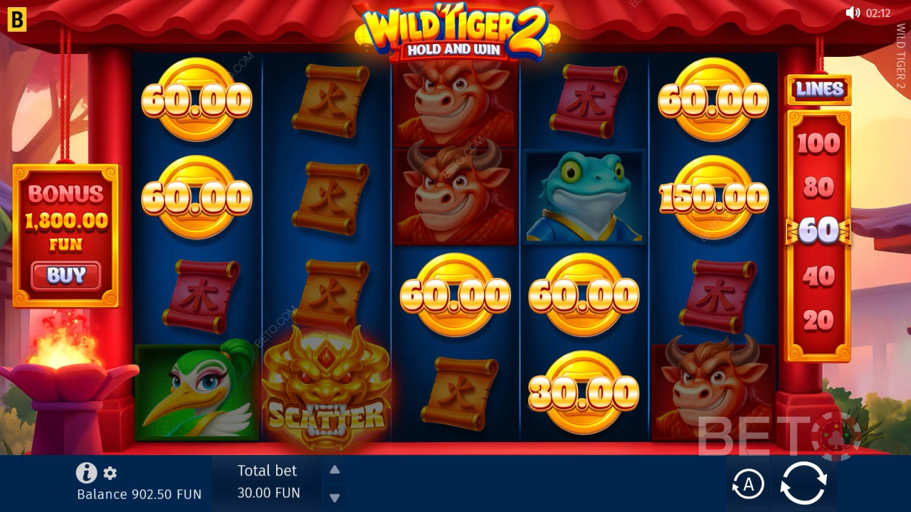 Wild Tiger 2 Free Play