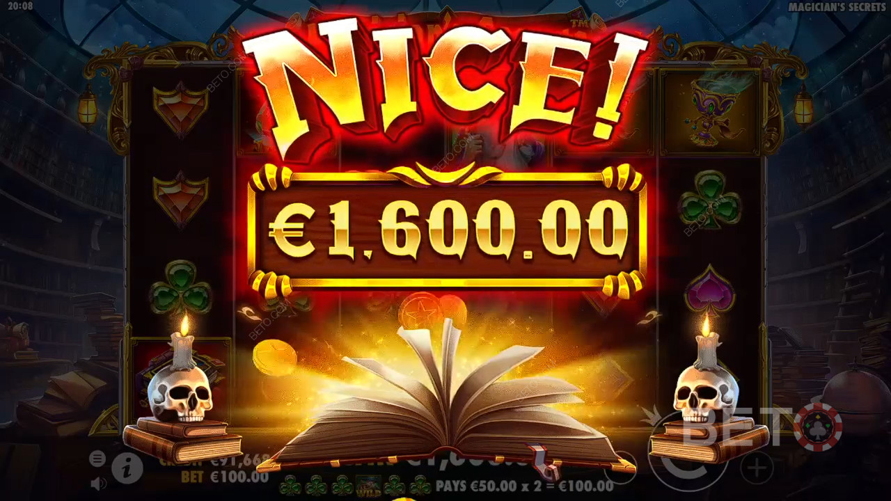 Win 5,000x Your bet in the Magician