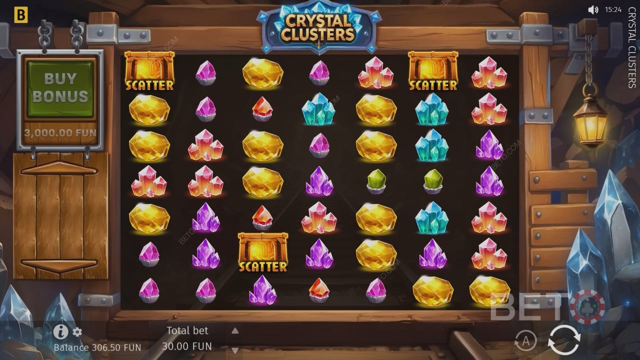 Crystal Clusters Free Play