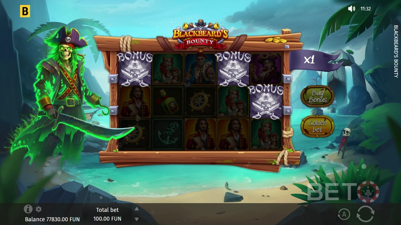 Blackbeard's Bounty (BGAMING) Free Play