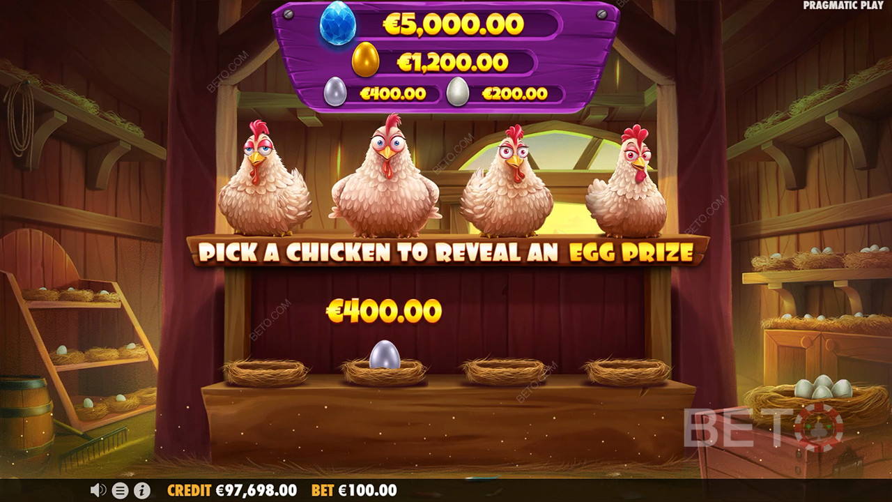 Bonus Features Explained in Chicken Chase by Pragmatic Play