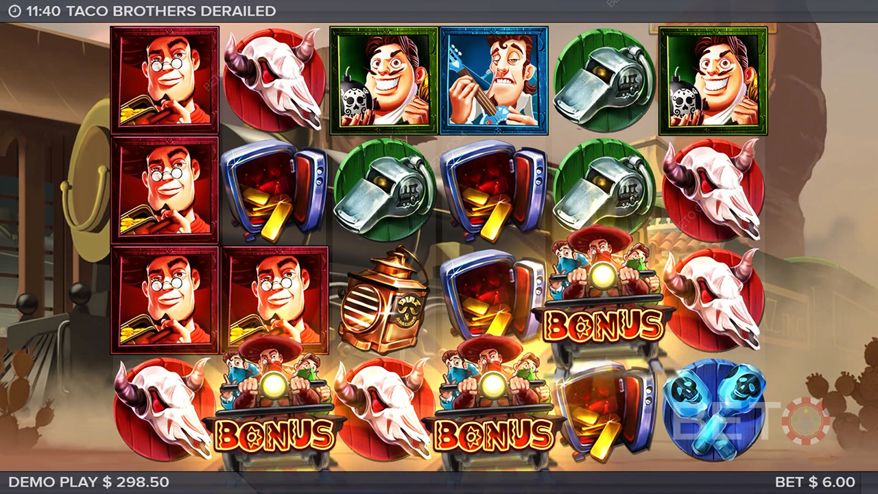 Verdict for Taco Brothers Derailed Slot