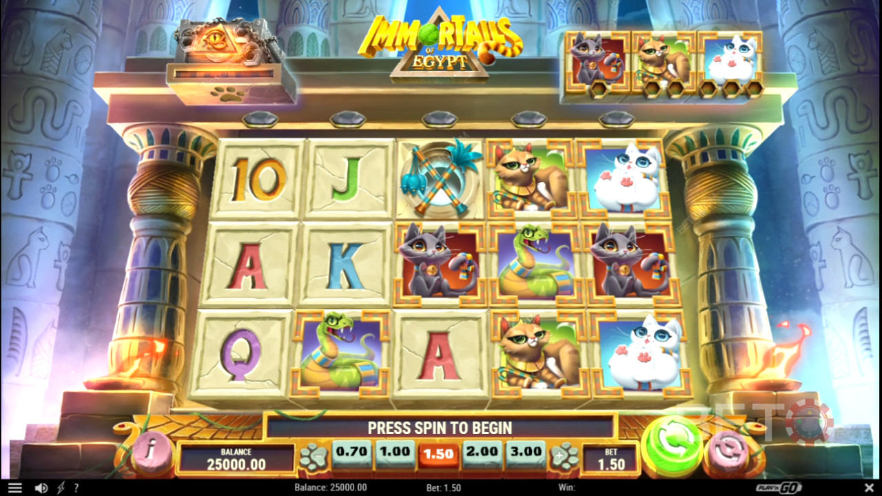 Immortails of Egypt Review by BETO Slots