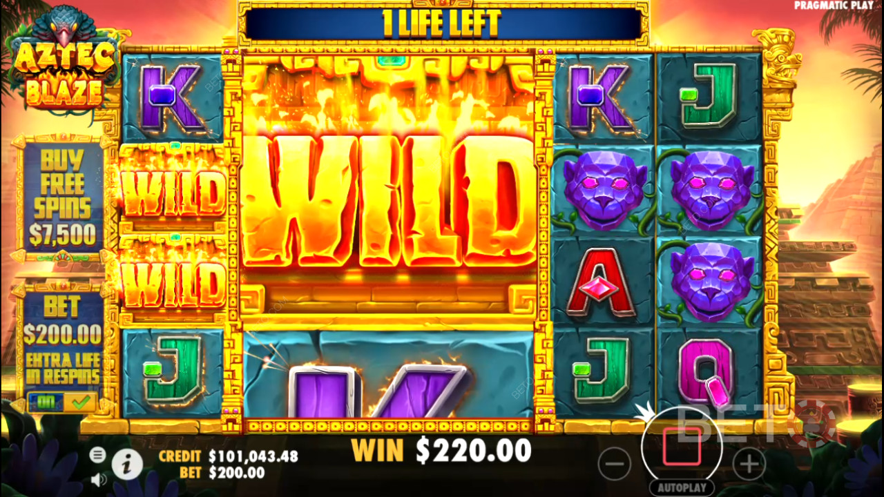 Bonus Features Explained in Aztec Blaze by Pragmatic Play
