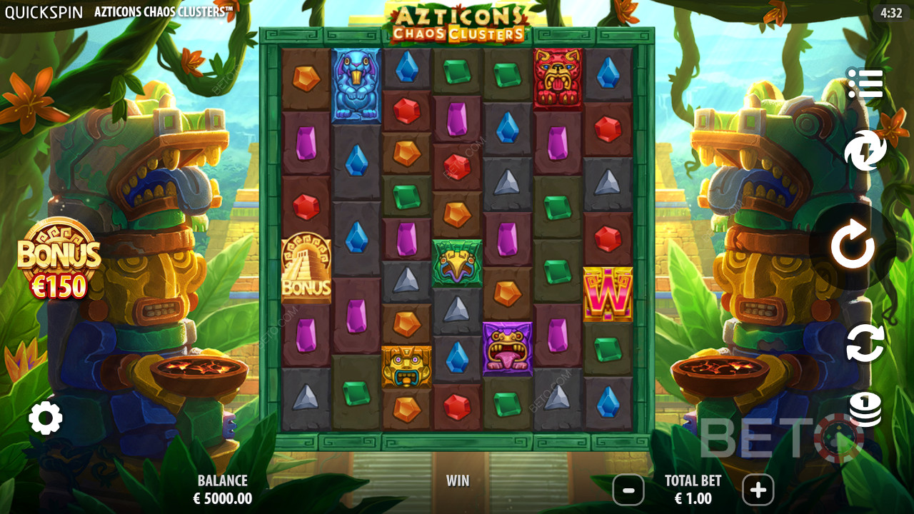 Azticons Chaos Clusters Review by BETO Slots