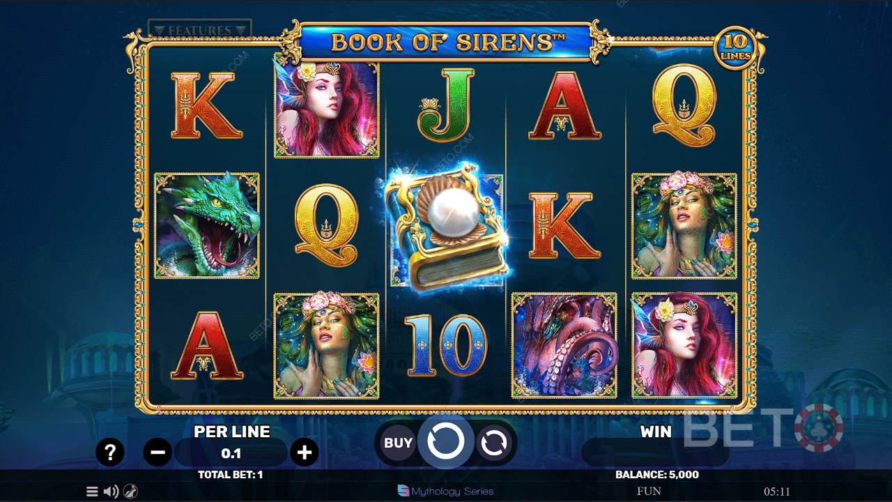Book Of Sirens Review by BETO Slots