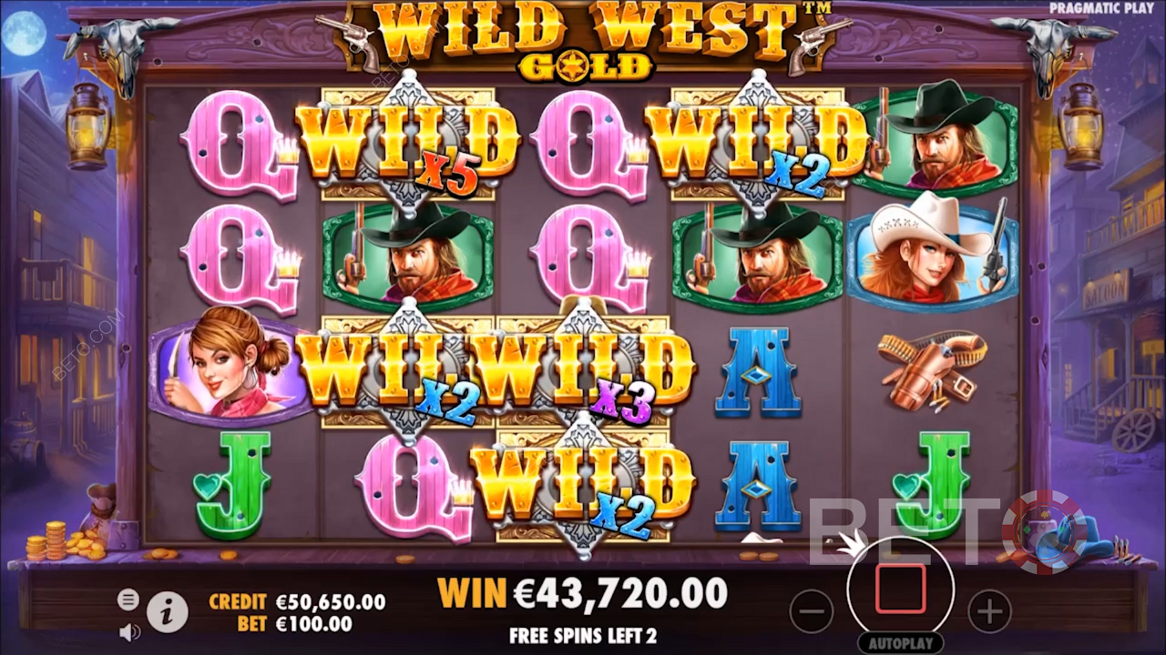 Wild West Gold Free Play in Demo 