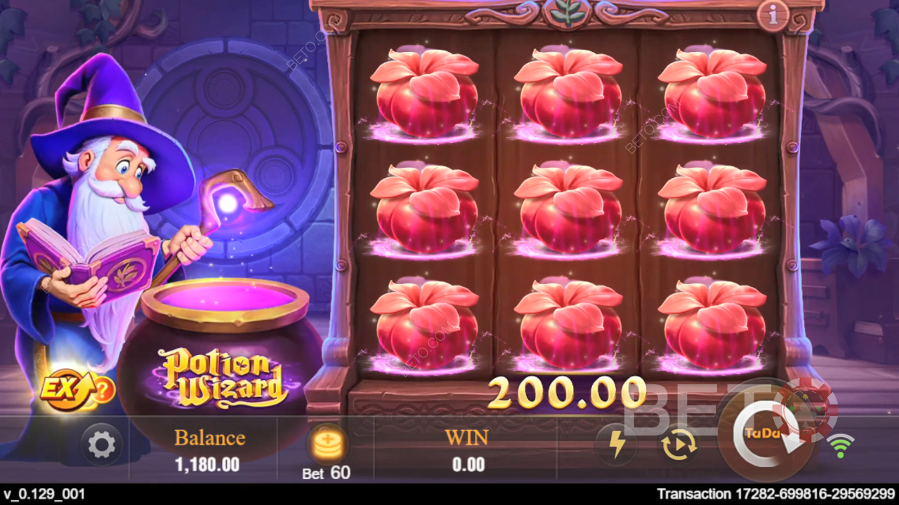 Potion Wizard (TaDa Gaming) Free Play in Demo Mode ✚ Slot Review
