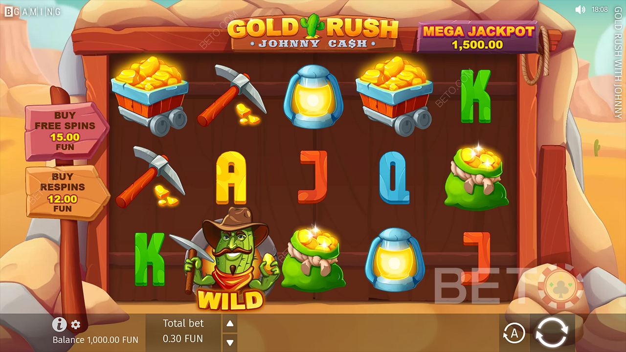 Gold Rush With Johnny Cash slot