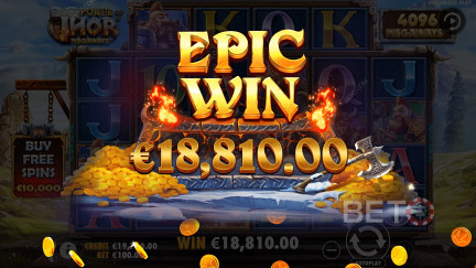Landing a huge win is the best moment in an online slot