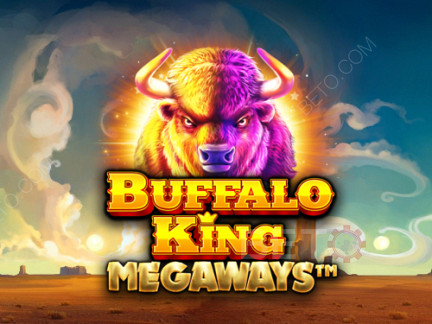 Buffalo King Megaways slot with an engaging theme and Bonus Features!
