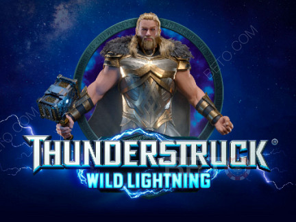Thunderstruck Wild Lightning 5-reel slots demo game!