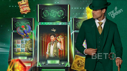 Mr Green Casinoet tilbyder nogle af de bedste online Bonus Spillemaskiner!