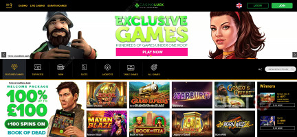 Casinoluck is one of the newest casinos that has received really good ratings