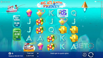Big Atlantis Frenzy Slot - Free Play and Reviews (2023)