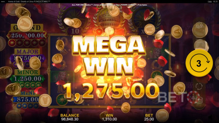 Arena of Gold: Shields of Glory Power Combo Free Play in Demo Mode ✚ Slot Review (2026)