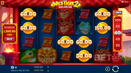 Wild Tiger 2 Free Play in Demo Mode ✚ Slot Review (2026)