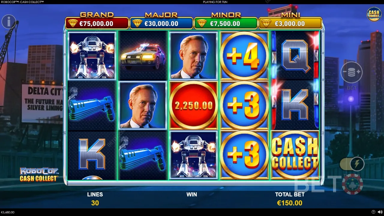 RoboCop: Cash Collect slot