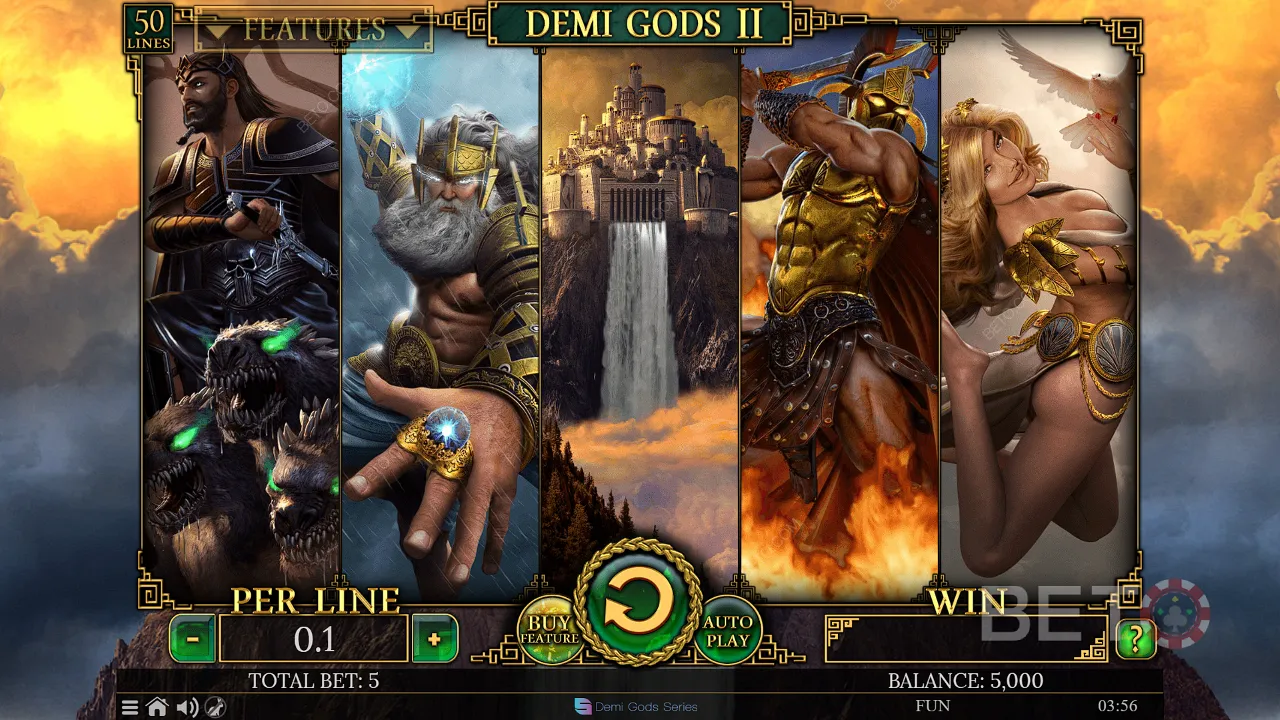 Gameplay of Demi Gods II video game