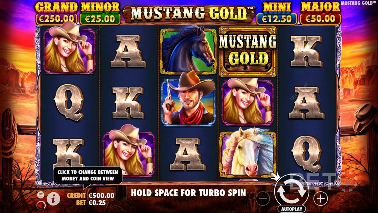 Gameplay Video of Mustang Gold